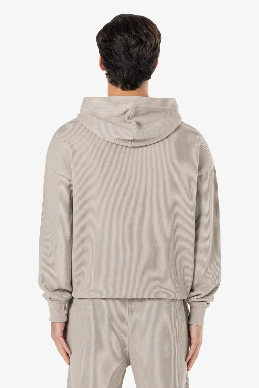 Signar Oversized Rib Jacket Washed Dark Stone White-1